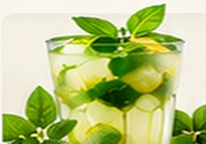 Mojito vegetarian catering dish