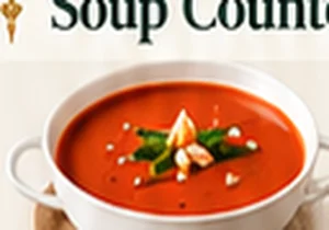 Tomato Basil Soup vegetarian catering dish