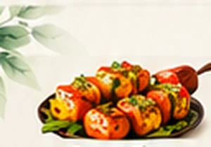 Paneer Tikka Pudina Wala vegetarian catering dish