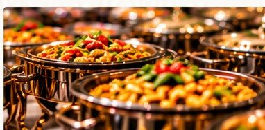 Buffet Setup by The Prime Kitchen Foods
